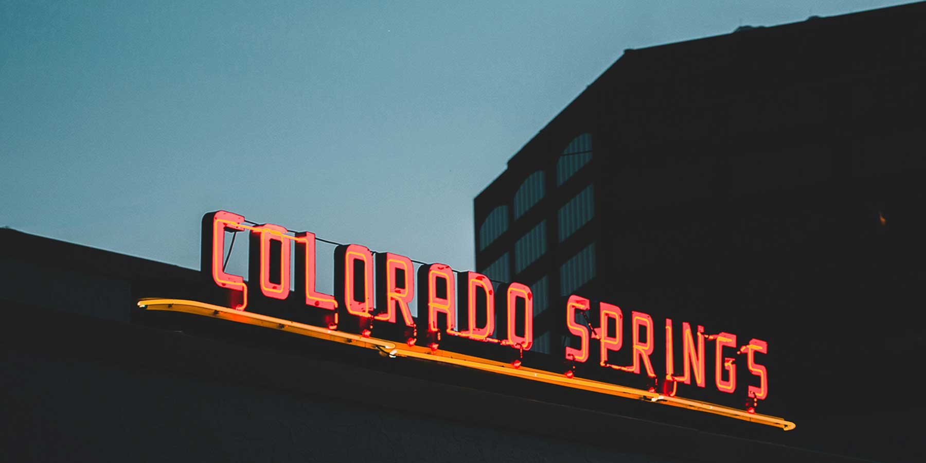 Colorado Springs neon sign